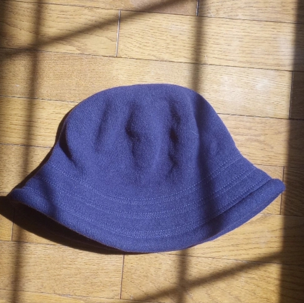 Vintage Purple 100% Wool Hat